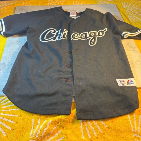 Majestic Other - VTG Paul Konerko #14 Chicago White Sox MAJESTIC w PICTURE BACK SZ Youth  M